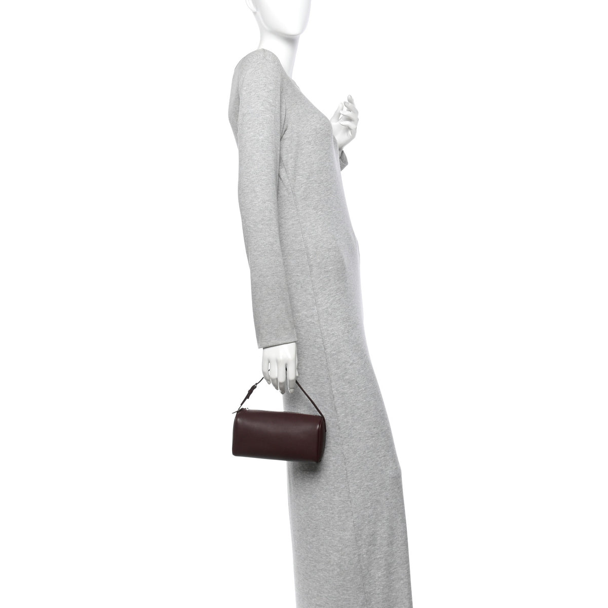 The Row Nappa 90's Bag Burgundy 2 of 9