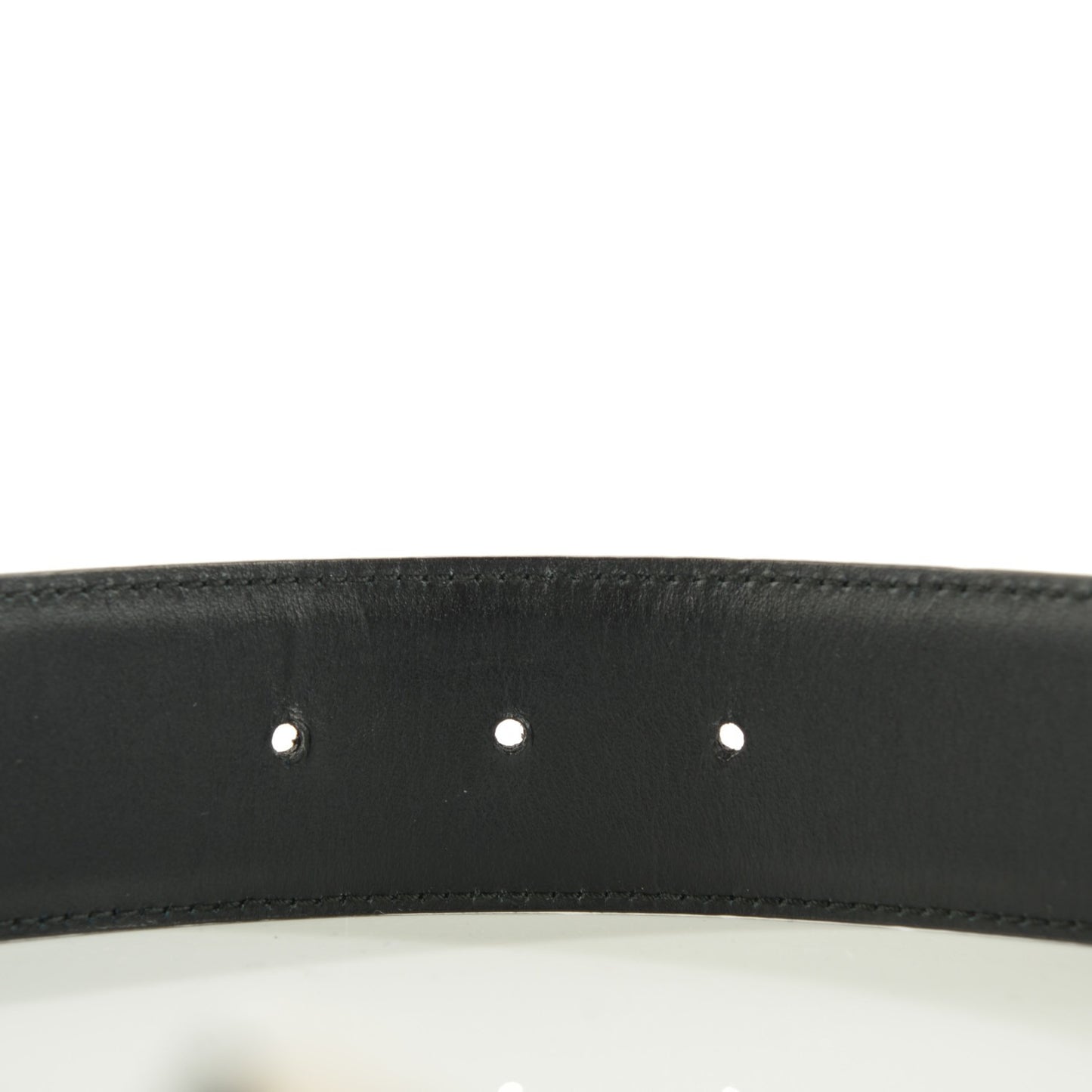 Guccissima Interlocking G Belt Black 85 34