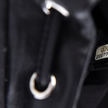 Chanel Calfskin Quilted Small Urban Spirit Backpack Black 8 of 8