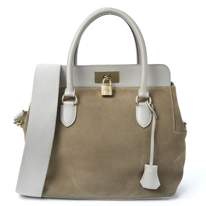 Hermes Veau Grizzly Evercolor Toolbox 26 Gris Perle 1 of 10