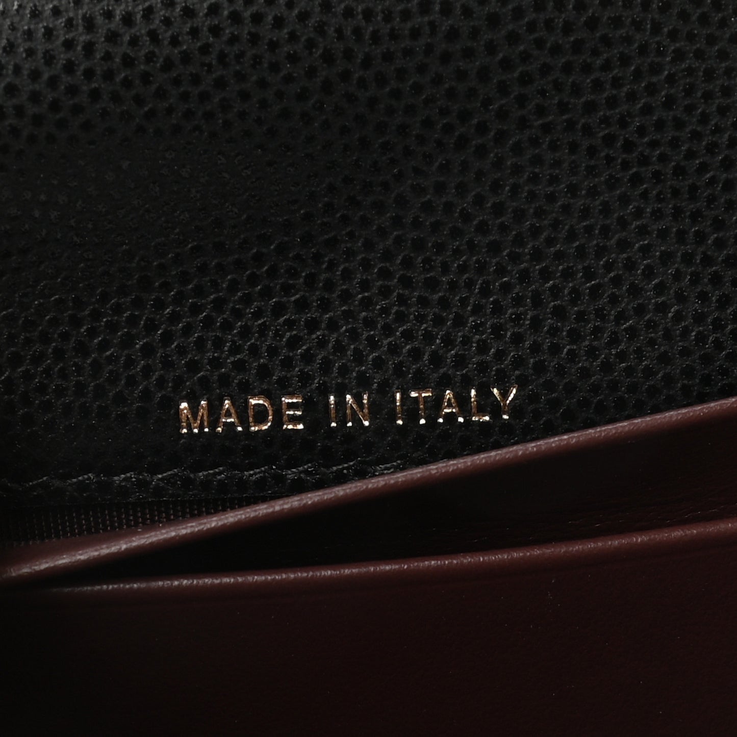 Caviar Quilted Small Gusset Flap Wallet Black