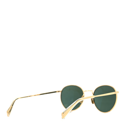 Celine Metal Round Sunglasses CL40100U Gold 4 of 8