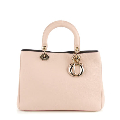 Christian Dior Bullcalf Medium Diorissimo Tote Rose Poudre 1 of 8