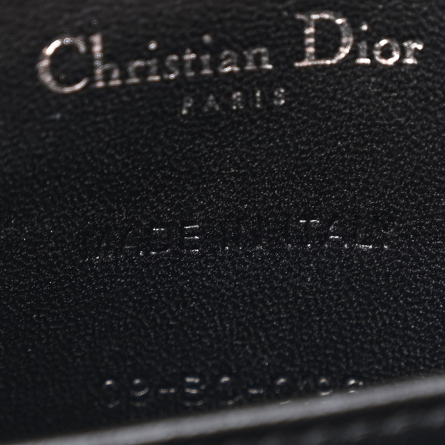 Christian Dior Lambskin Baby Diorama Flap Bag Black 7 of 12