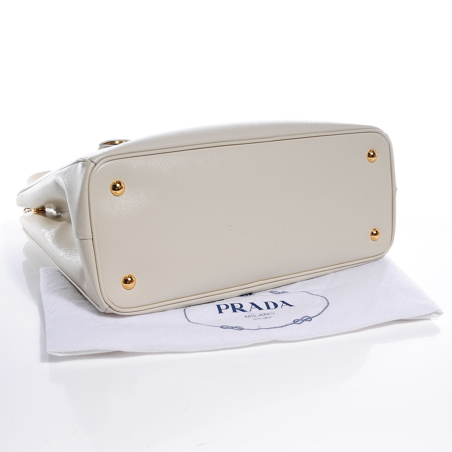 Saffiano Vernice Tote Talco