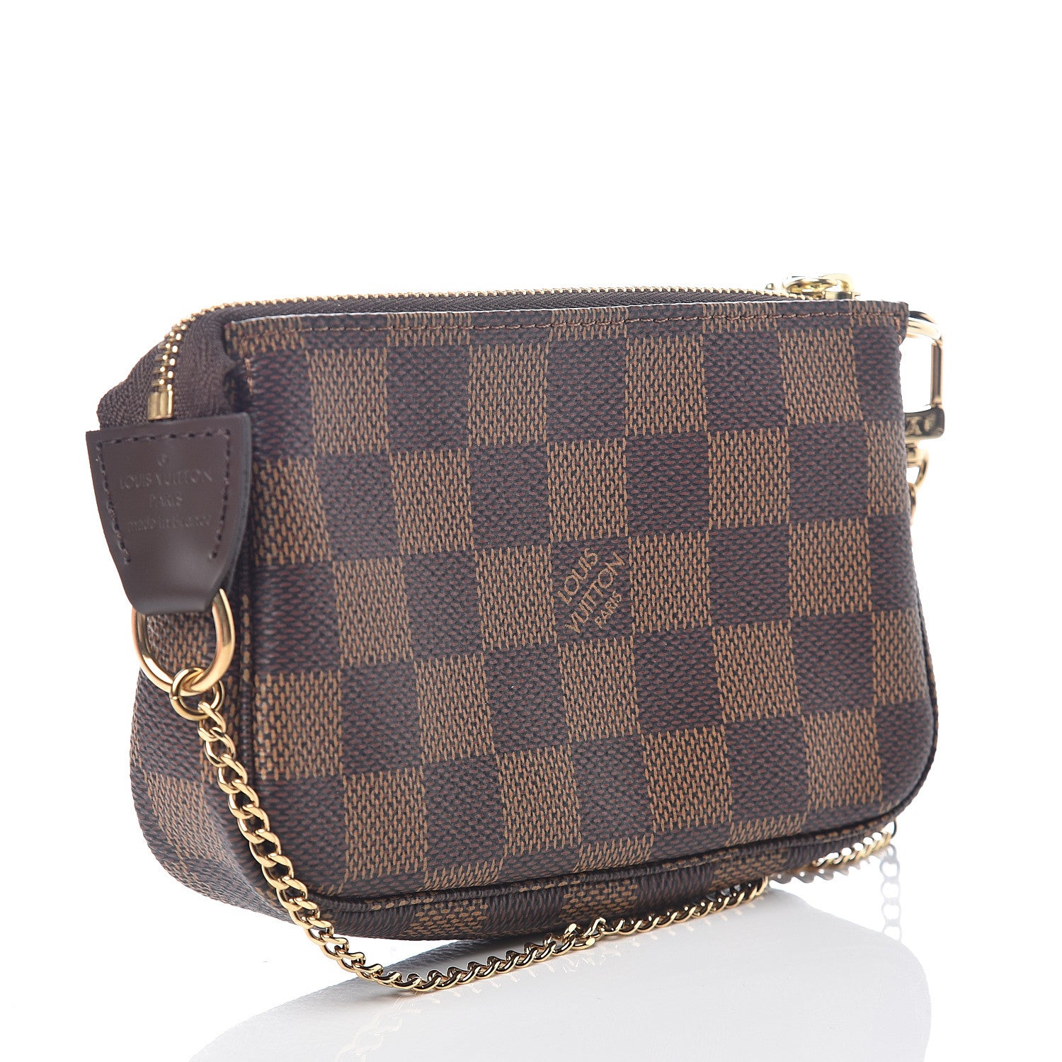 Louis Vuitton Damier Ebene Mini Pochette Accessories 2 of 6