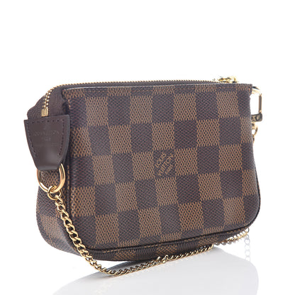Louis Vuitton Damier Ebene Mini Pochette Accessories 2 of 6
