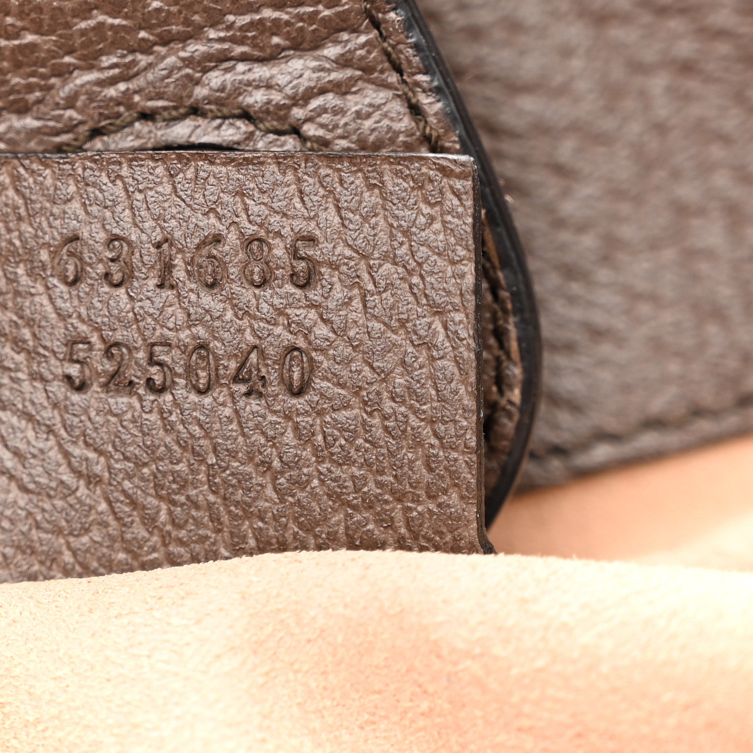Gucci GG Supreme Monogram Textured Calfskin Web Medium Ophidia Shopping Tote Beige Ebony New Acero 7 of 14