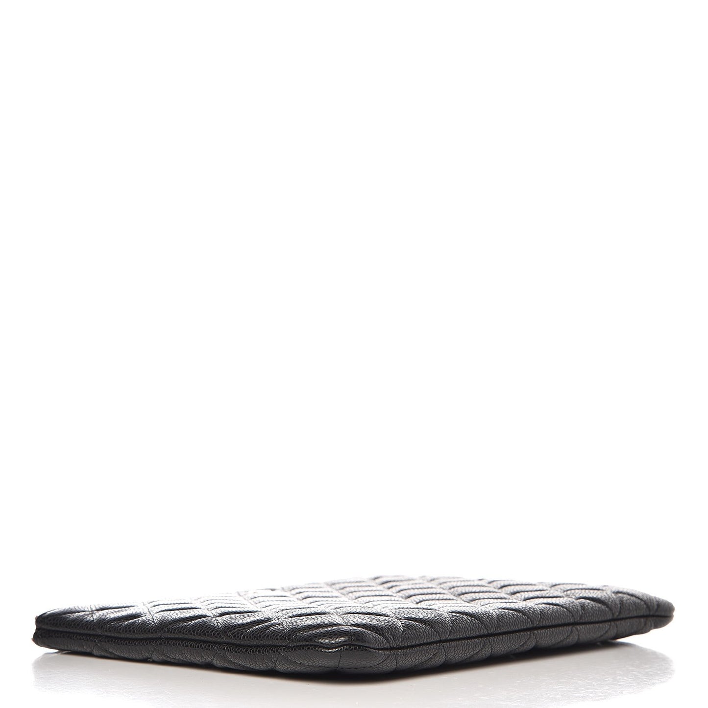 Caviar Quilted Medium Cosmetic Case Black