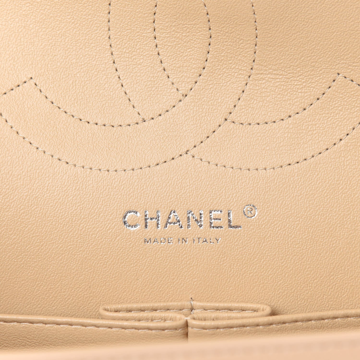 Chanel Caviar Quilted Jumbo Double Flap Beige Clair 8 of 10