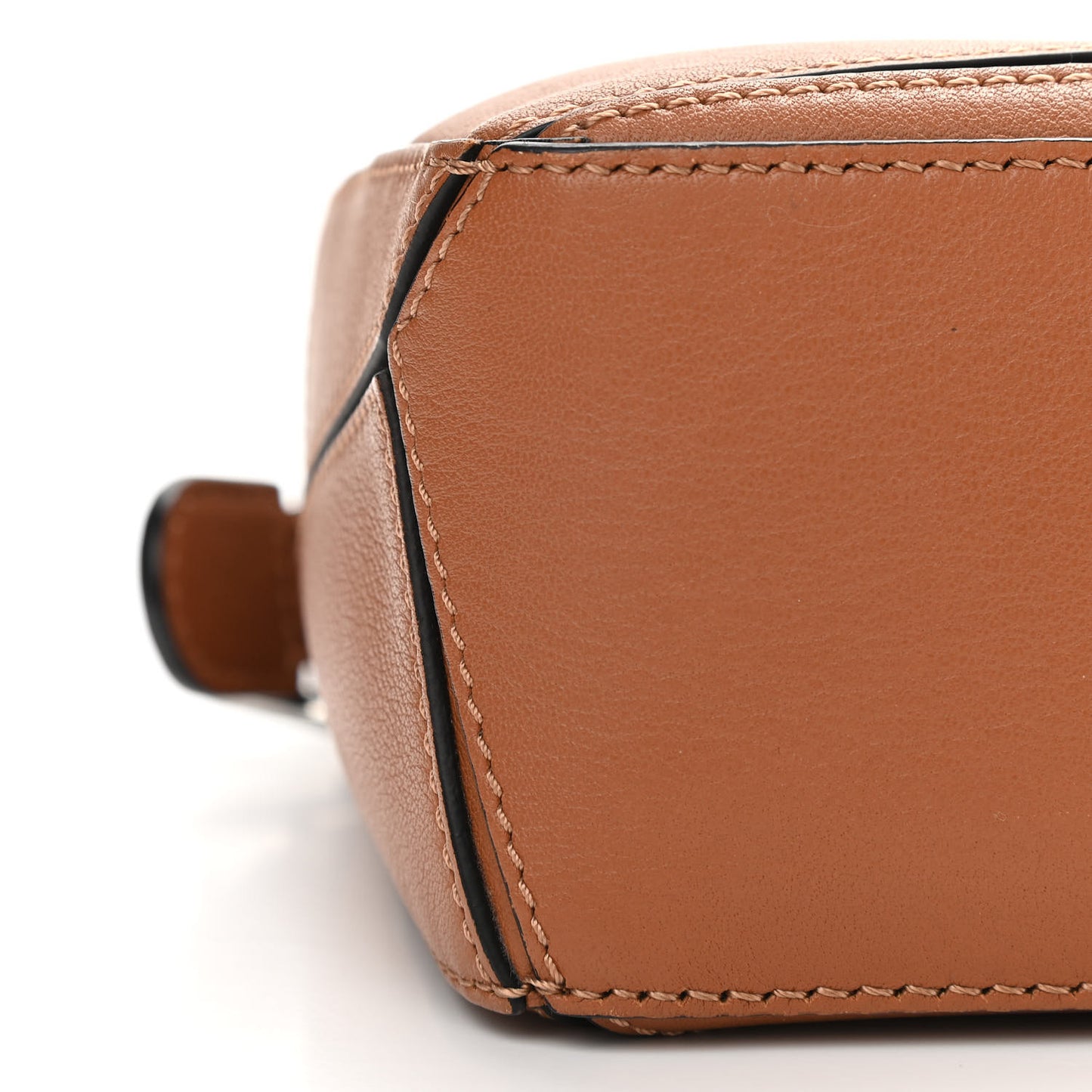 Calfskin Mini Puzzle Bag Tan