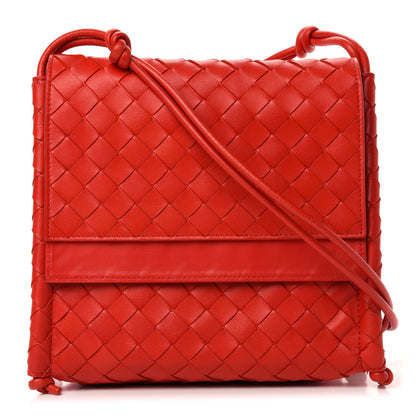 Bottega Veneta Nappa Intrecciato Small Knot Flap Crossbody Nail Polish 1 of 9
