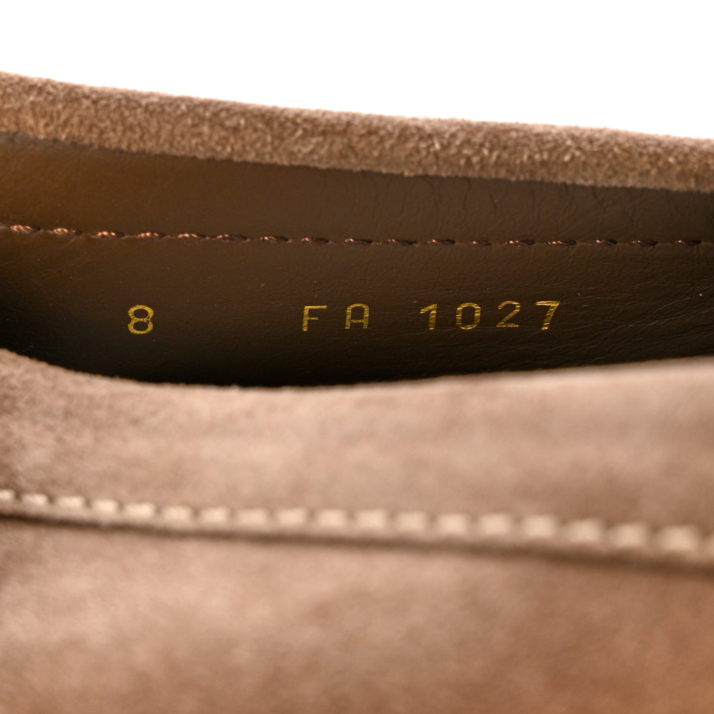 Mens Suede Monte Carlo Loafers 8 Brown