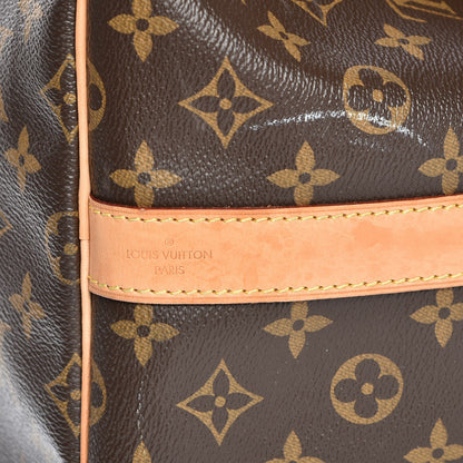 Louis Vuitton Monogram Keepall Bandouliere 55 10 of 11