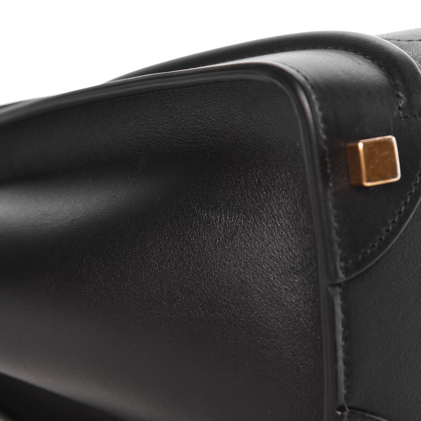 Smooth Calfskin Micro Luggage Black