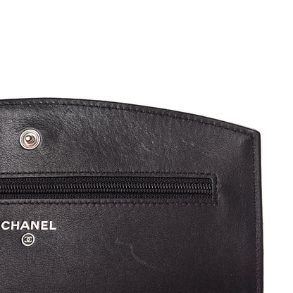 Chanel Caviar Sevruga Wallet On Chain WOC Black 12 of 15