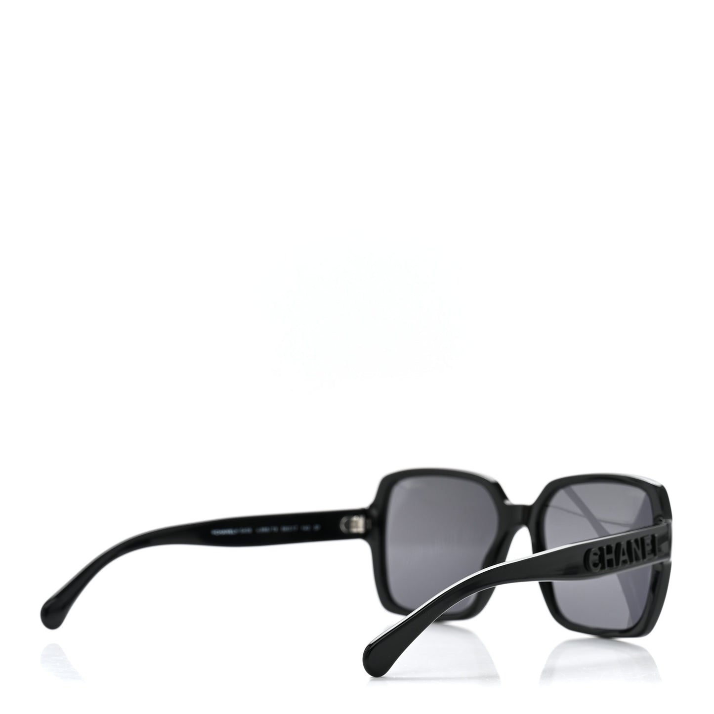 Acetate Square Sunglasses 5408 Black