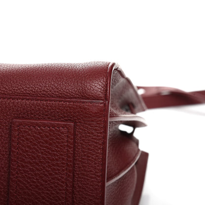 Saint Laurent Grained Calfskin Small Supple Sac De Jour Dark Pallisandre 11 of 13