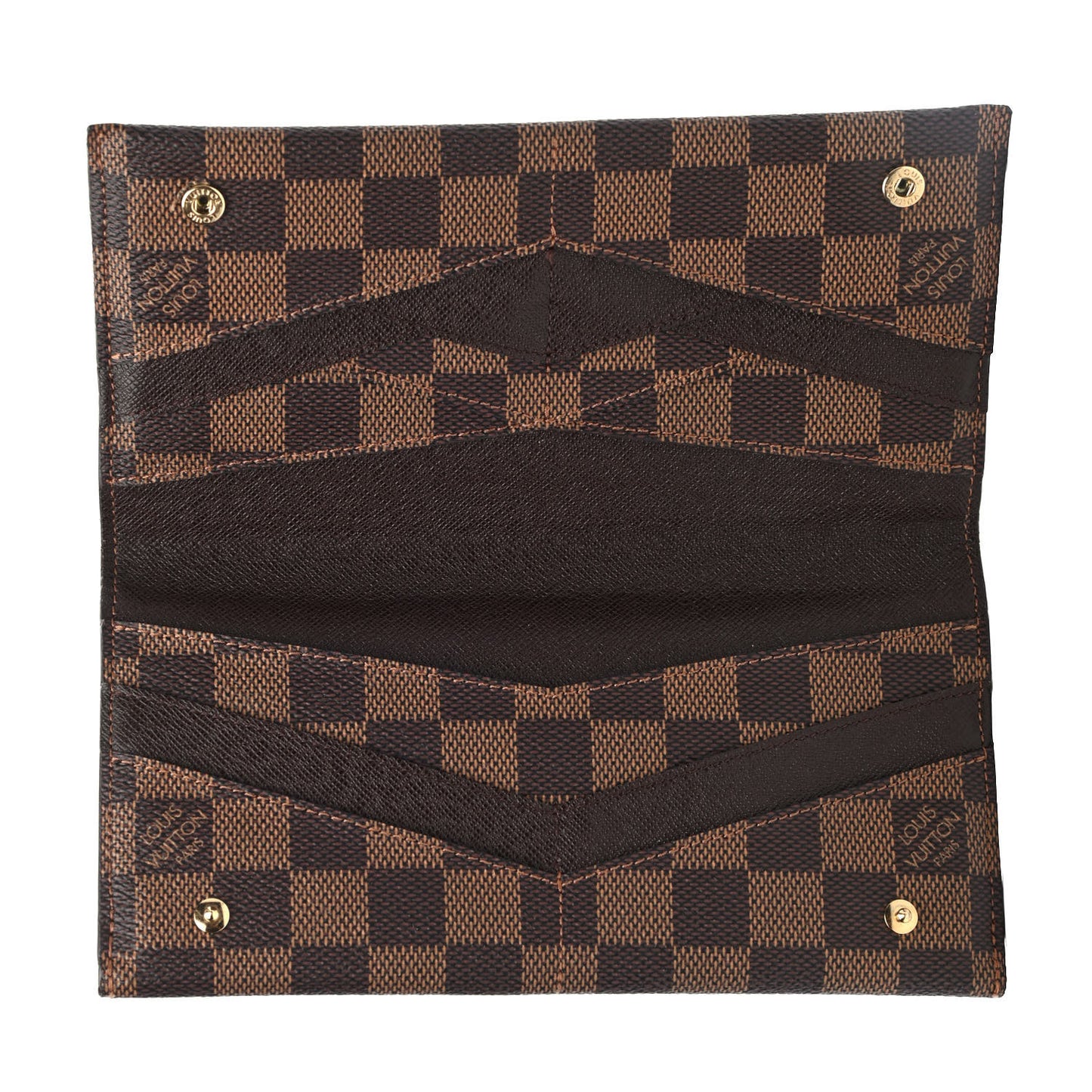 Damier Ebene Long Origami Wallet
