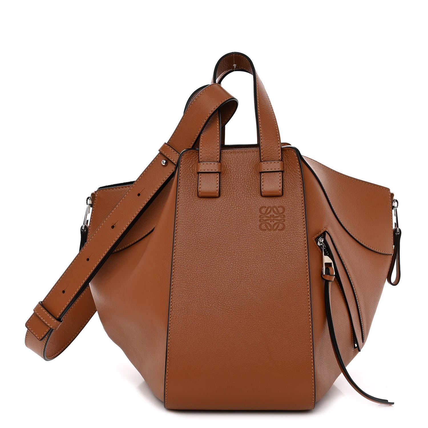 Loewe Calfskin Small Hammock Shoulder Bag Tan 1 of 9