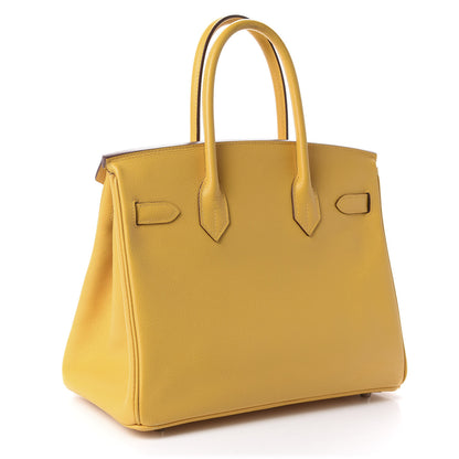 Hermes Epsom Birkin 30 Soleil 3 of 37
