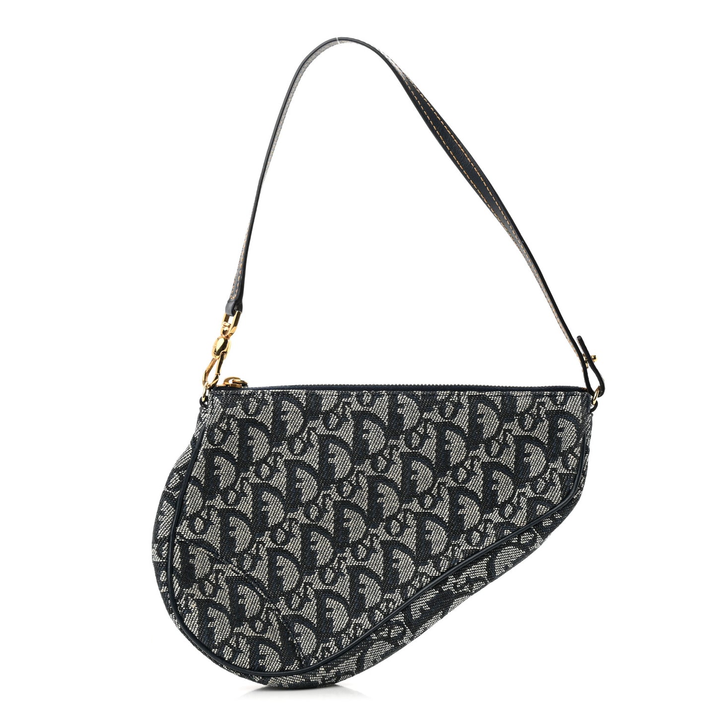 Monogram Mini Saddle Pochette Navy