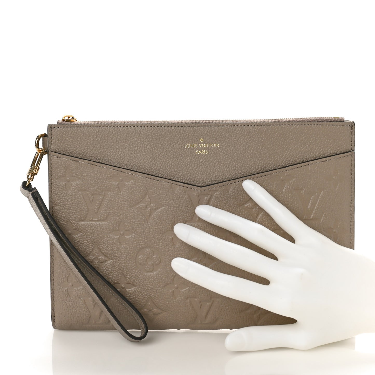 Empreinte Pochette Melanie MM Tourterelle