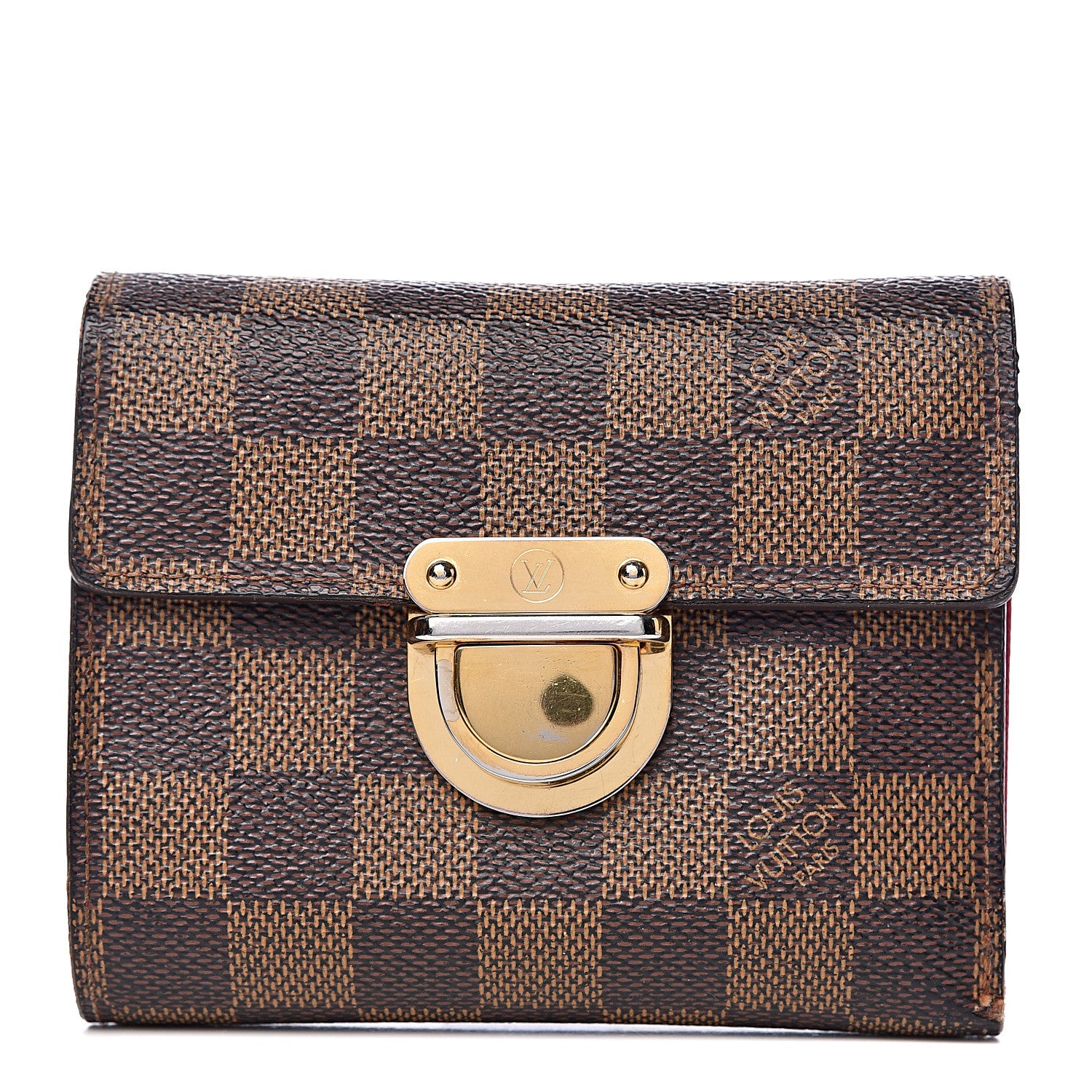 Louis Vuitton Damier Ebene Koala Compact Wallet 1 of 13
