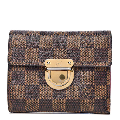 Louis Vuitton Damier Ebene Koala Compact Wallet 1 of 13