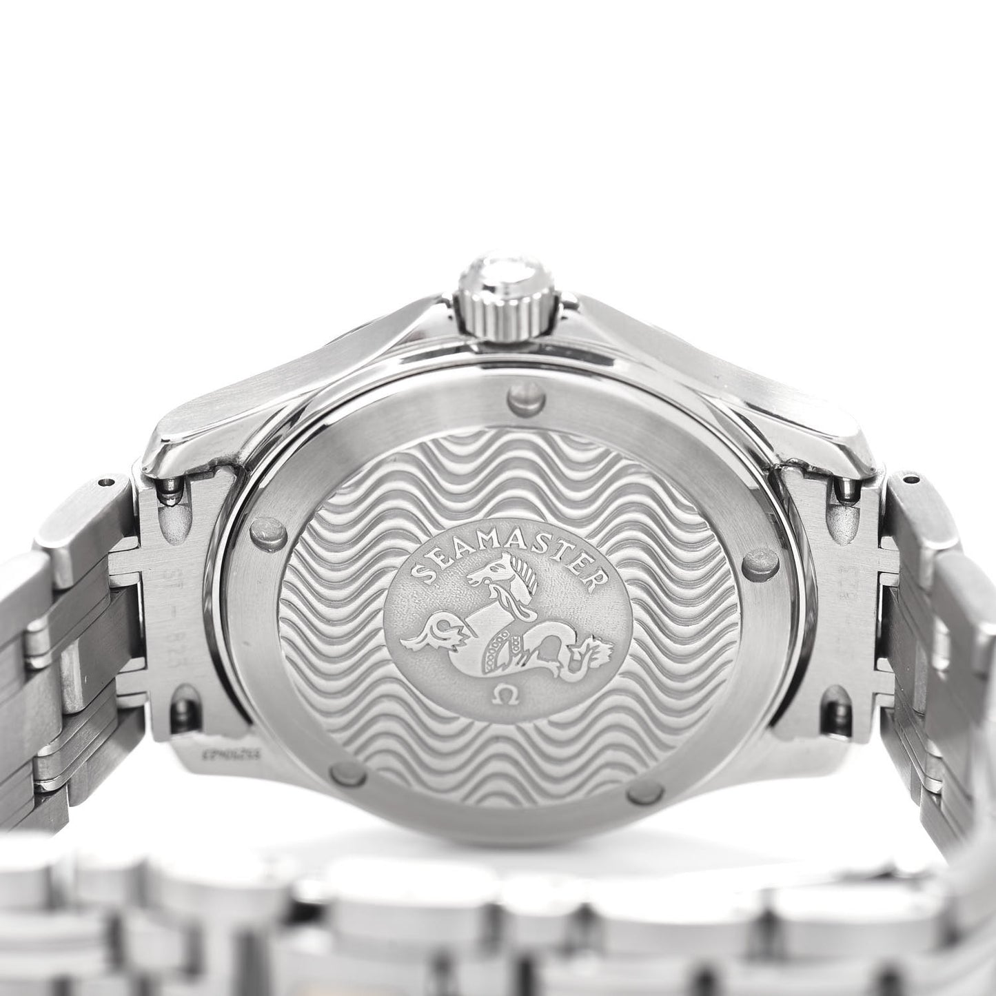 Stainless Steel 36mm Seamaster 120M Quartz Watch Blue 2511.81