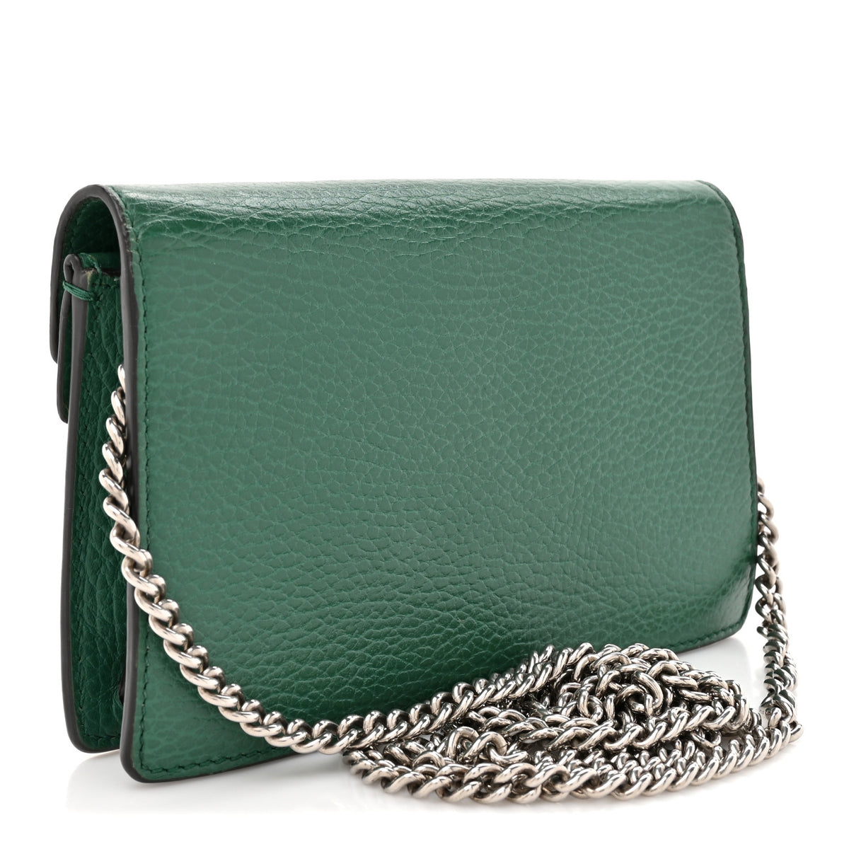 Gucci Dollar Calfskin Crystal Super Mini Dionysus Shoulder Bag Emerald 5 of 29