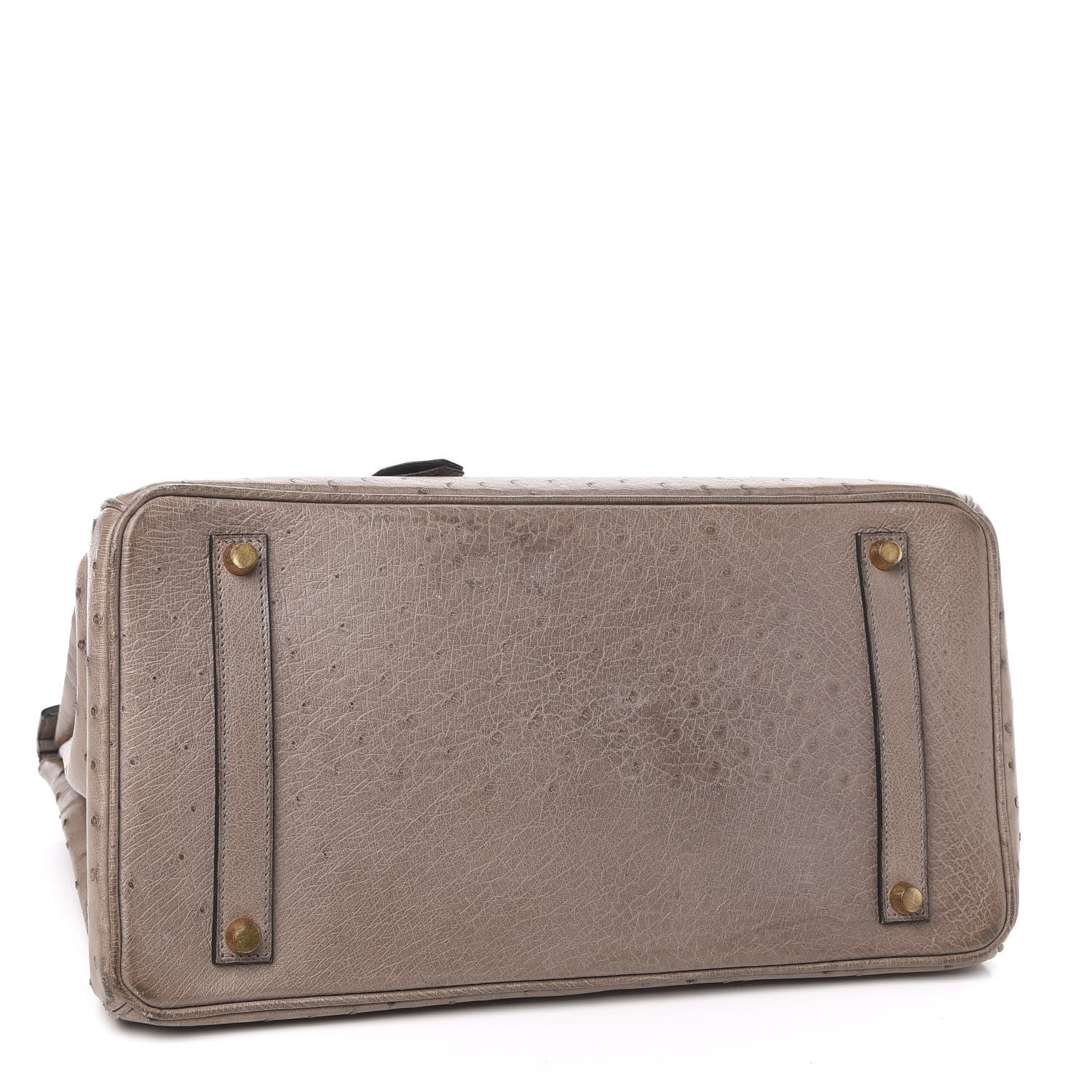 Hermes Ostrich Birkin 35 Gris Tourterelle 4 of 18