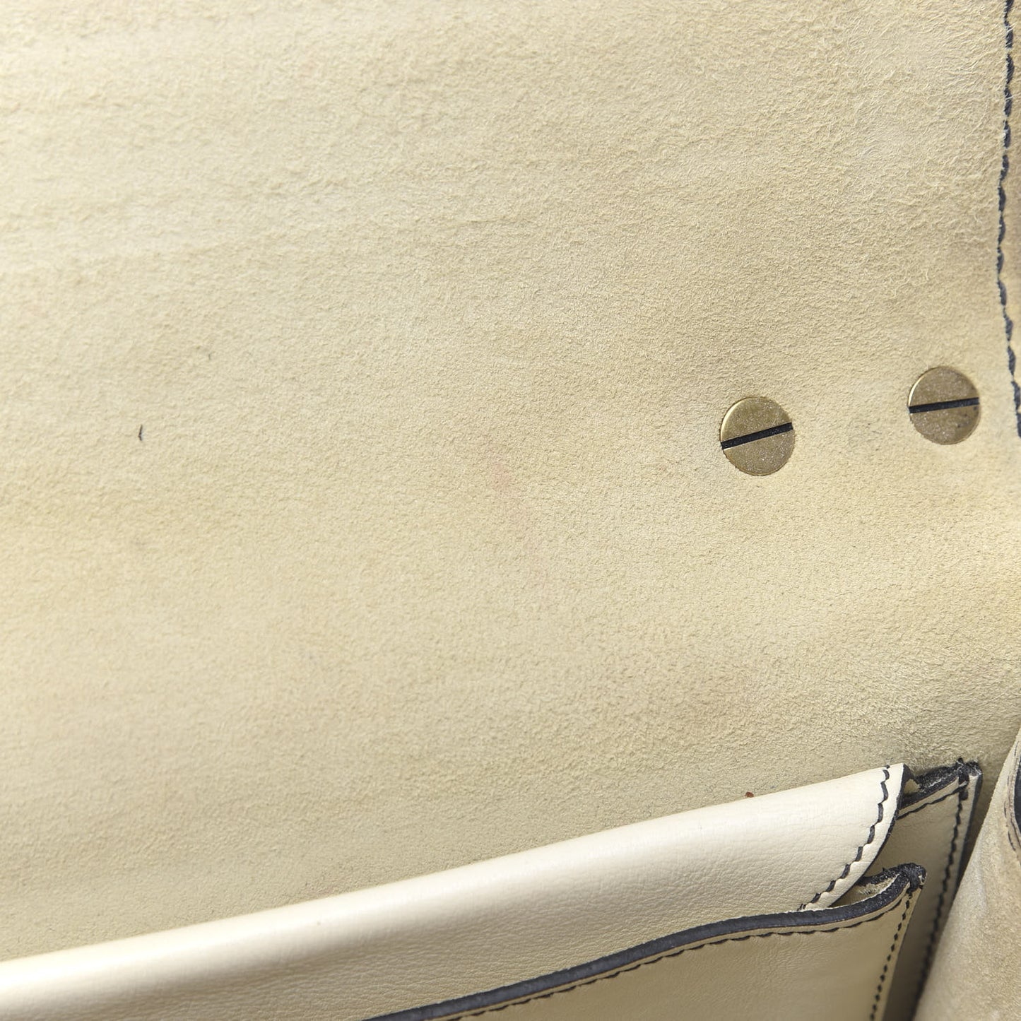 Calfskin J'Adior Chain Flap Bag Off White
