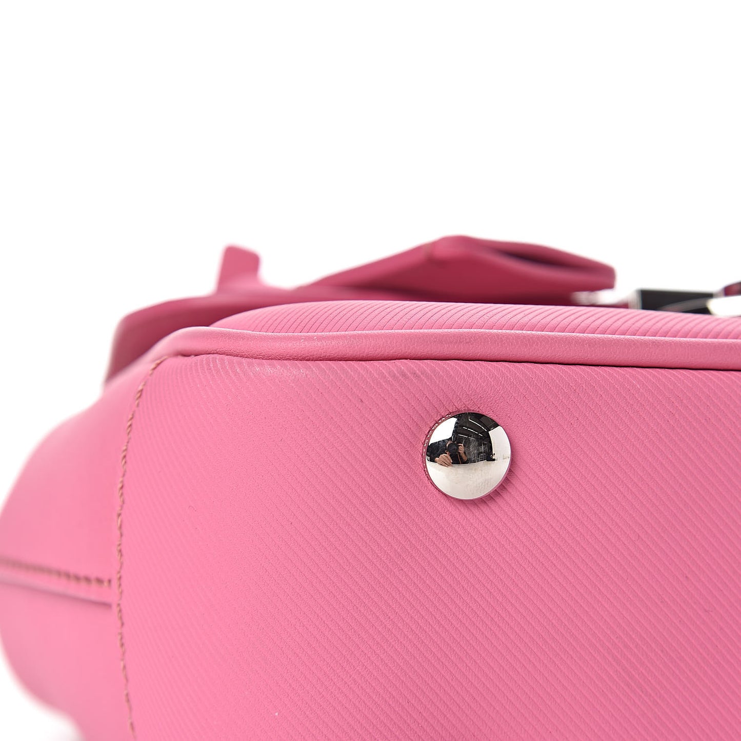 Trench Calfskin Small DK88 Top Handle Bag Rose Pink