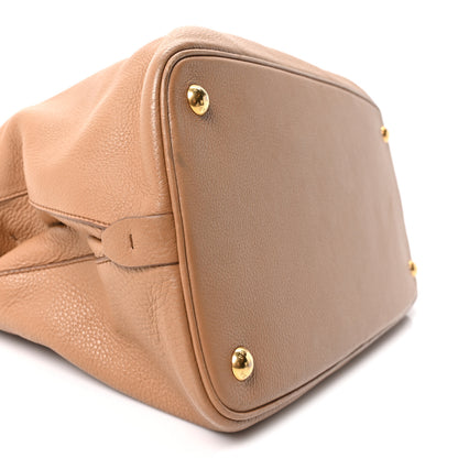 Prada Vitello Daino Tote Caramel 8 of 9