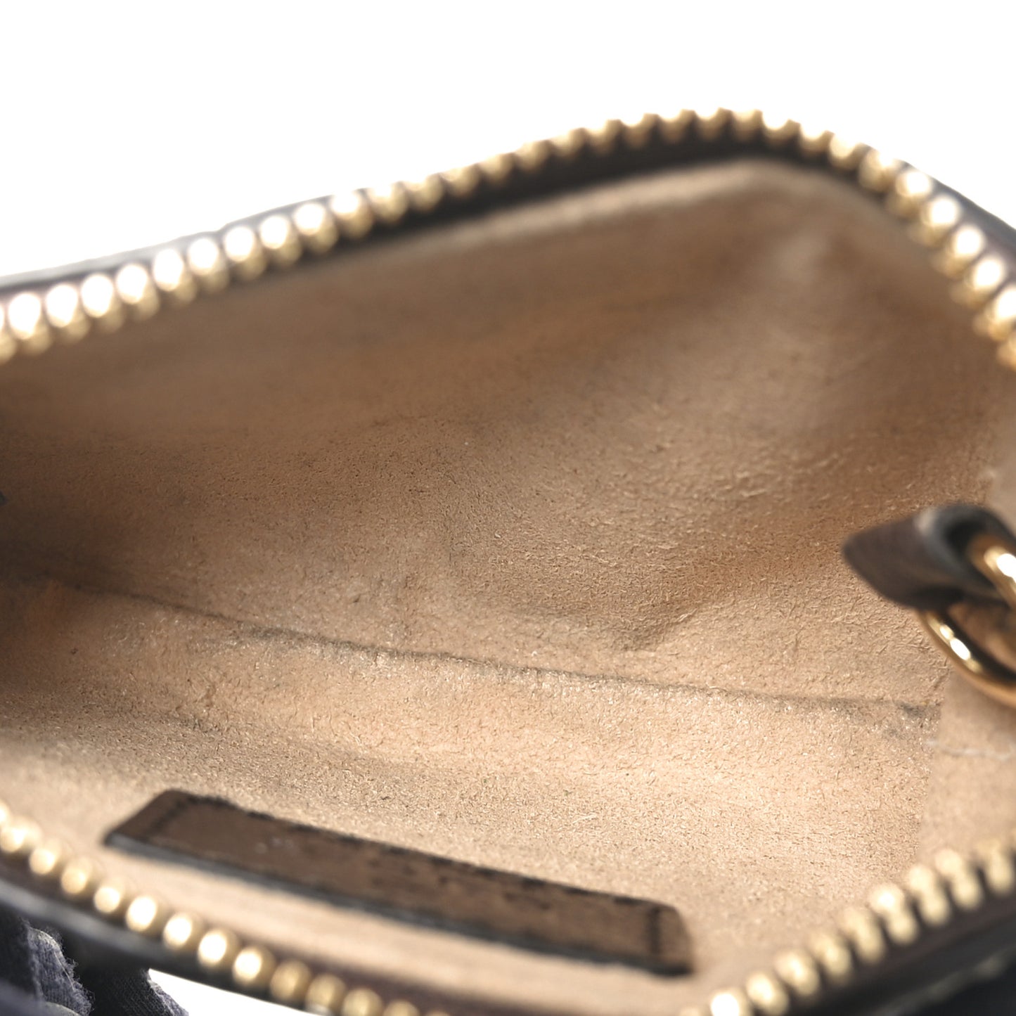 GG Supreme Monogram Web Ophidia Key Case Beige New Acero