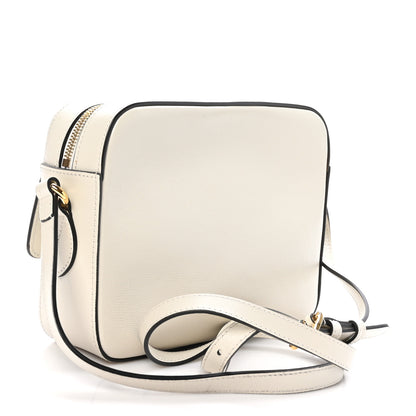Gucci Azalea Calfskin Small Horsebit 1955 Shoulder Bag Mystic White 3 of 11