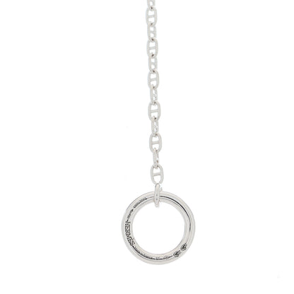 Hermes 18K White Gold Diamond New Farandole Pendant Necklace ST 4 of 5