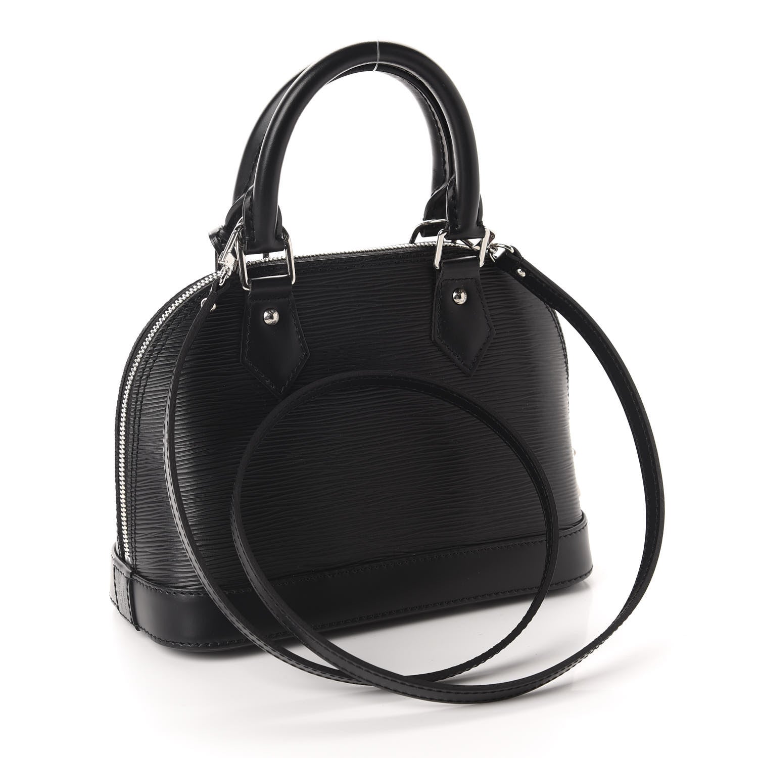Louis Vuitton Epi Alma BB Black 3 of 10