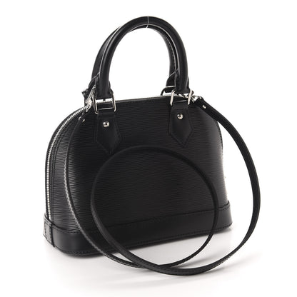 Louis Vuitton Epi Alma BB Black 3 of 10