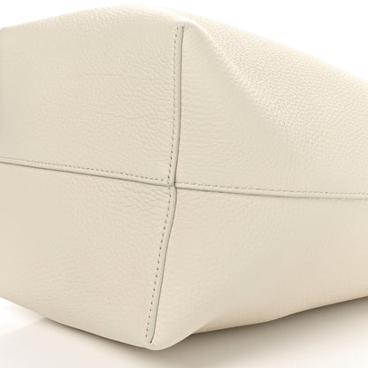 The Row Grained Calfskin Medium N/S Park Tote Ivory 10 of 10