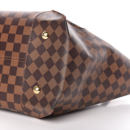 Louis Vuitton Damier Ebene Caissa Tote MM Cherry 9 of 10
