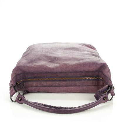 Balenciaga Agneau Classic Hardware Day Hobo Raisin 8 of 12