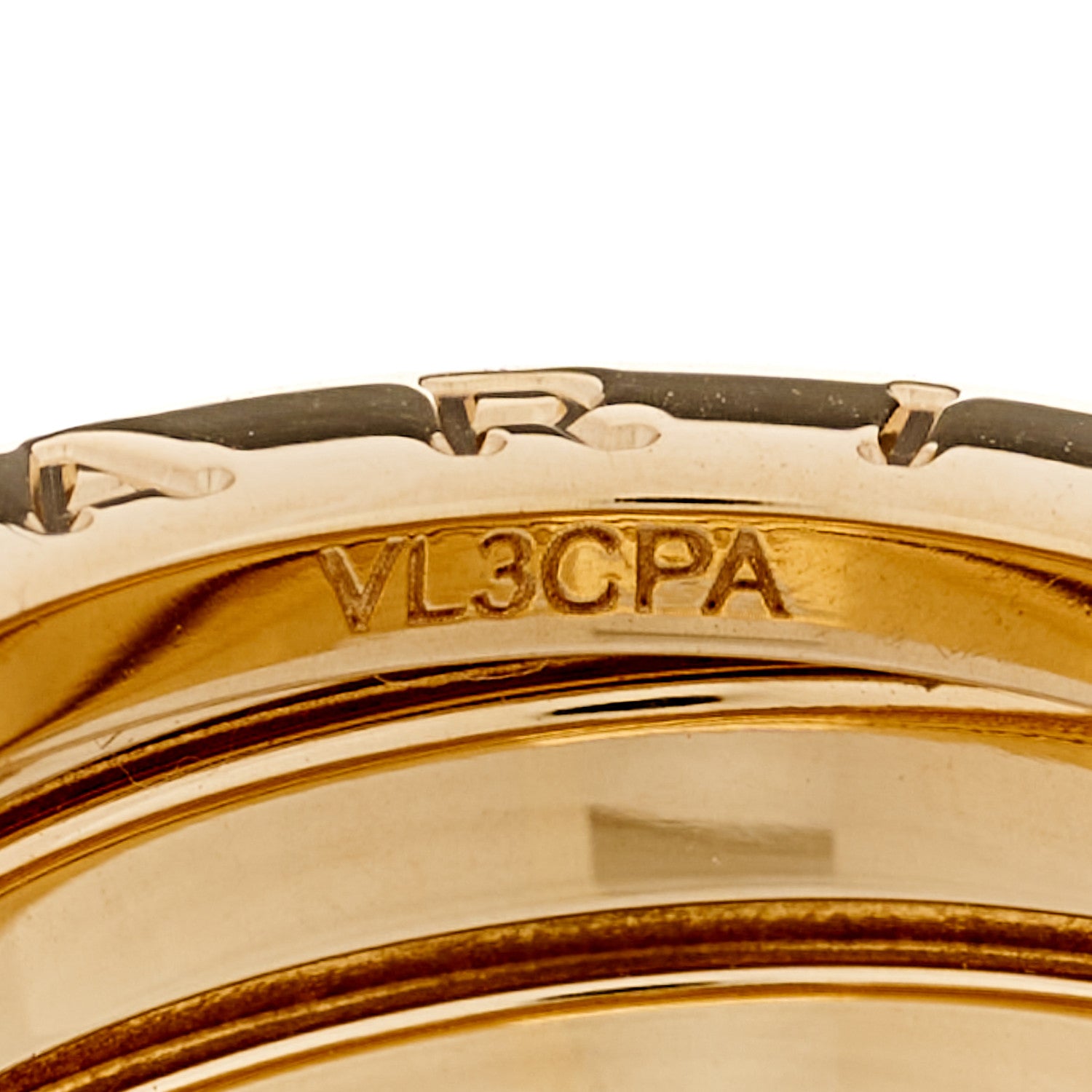 Bulgari 18K Yellow Gold B.Zero1 Four-Band Ring 52 6 6 of 7