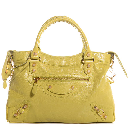 Balenciaga Agneau Giant 12 Gold Hardware Town Jaune Poussin 1 of 12