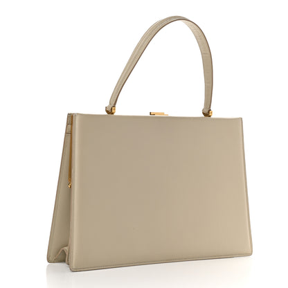 Celine Box Calfskin Medium Clasp Bag Powder 3 of 18