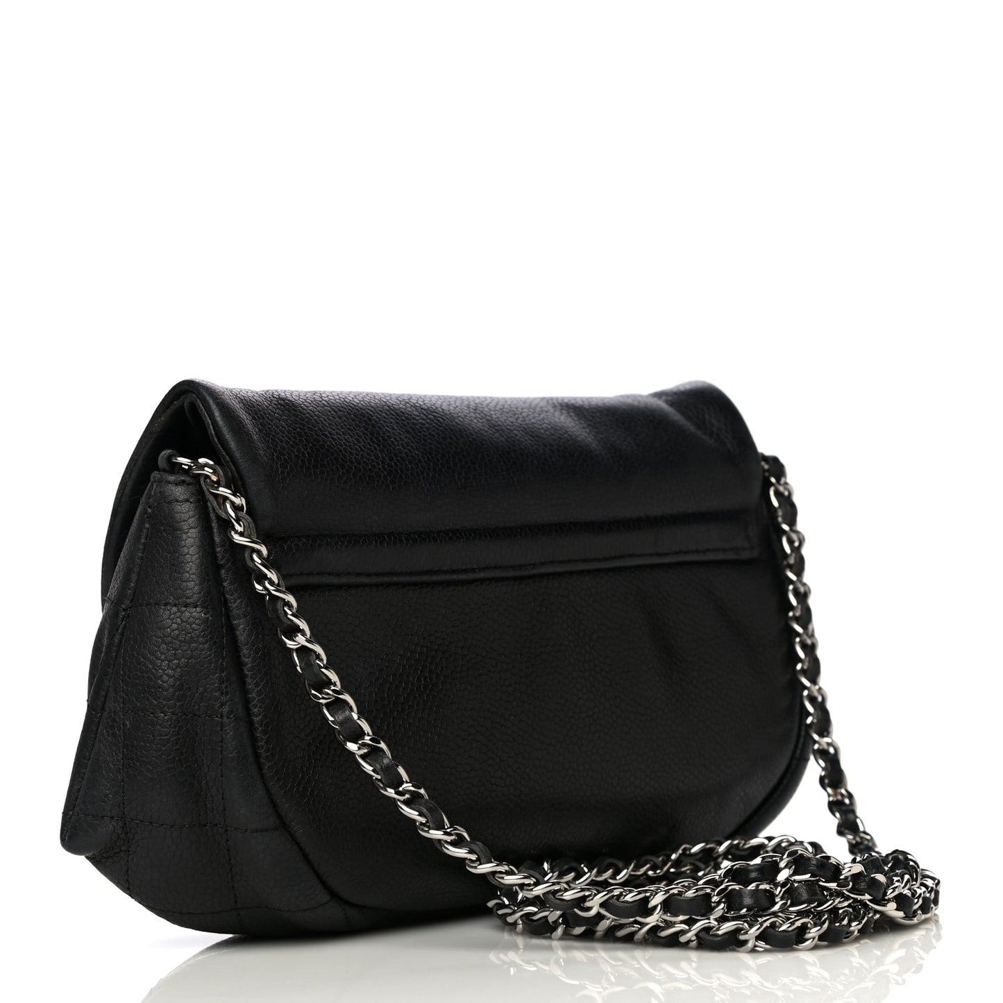Caviar Half Moon Wallet On Chain WOC Black