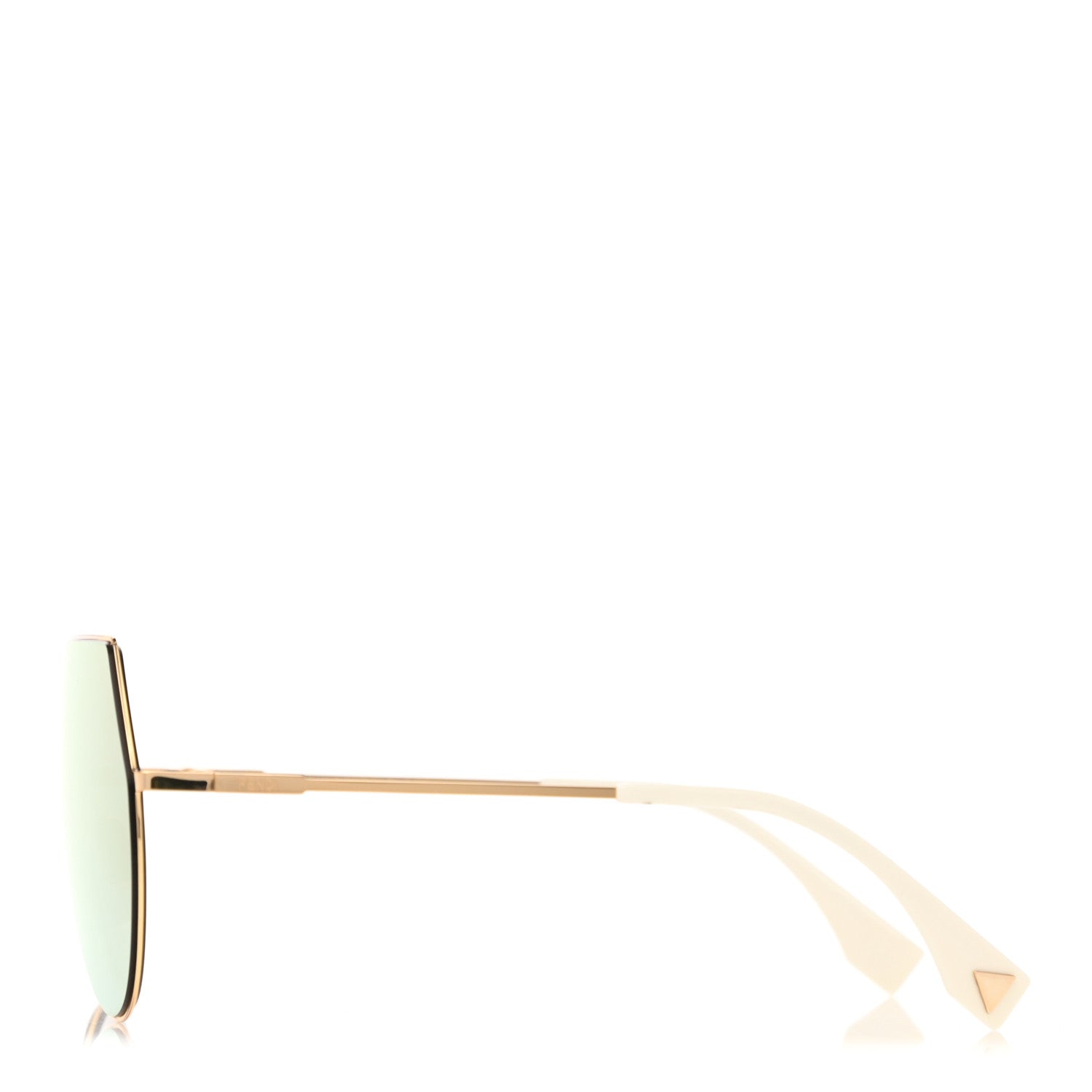 Fendi Metal Mirrored Eyeline Sunglasses FF 0193/S Matte Gold 3 of 8