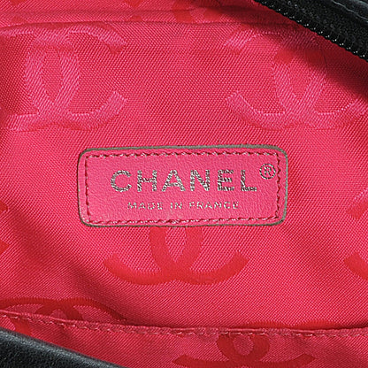 Chanel Calfskin Quilted Large Cambon Multipocket Reporter Black 3 of 8