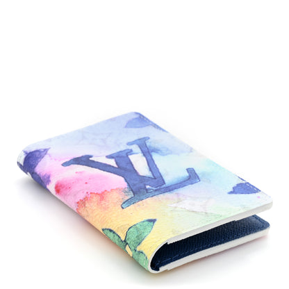 Louis Vuitton Monogram Watercolor Pocket Organizer NM Multicolor 4 of 9